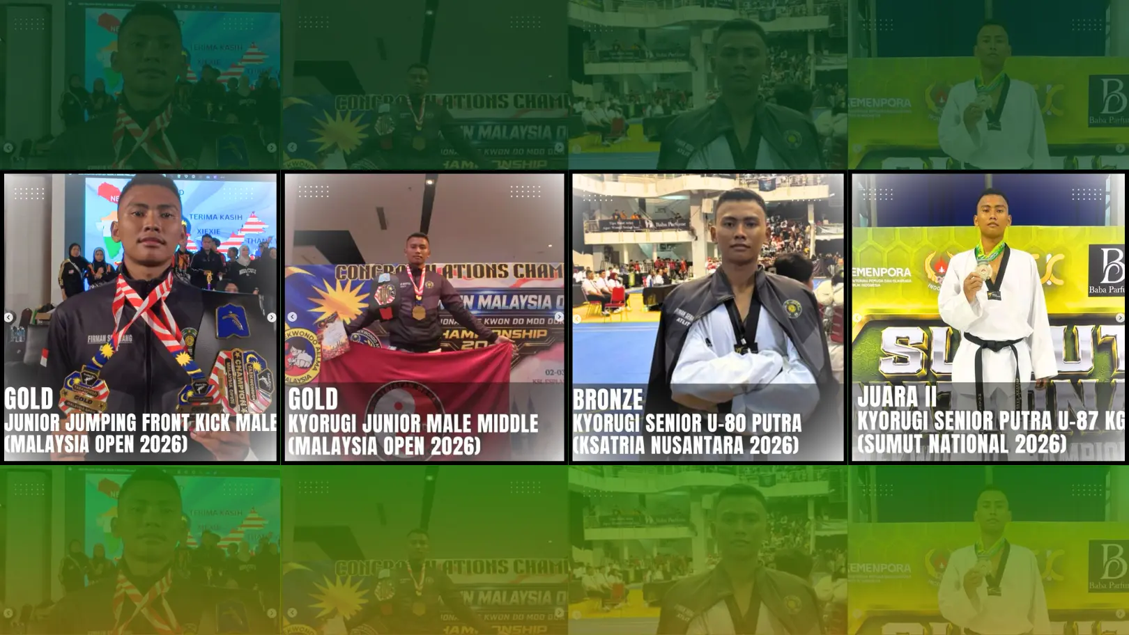 Mahasiswa Agroteknologi Fakultas Pertanian USU Raih Prestasi Gemilang pada Kejuaraan Taekwondo Nasional dan Internasional Tahun 2026